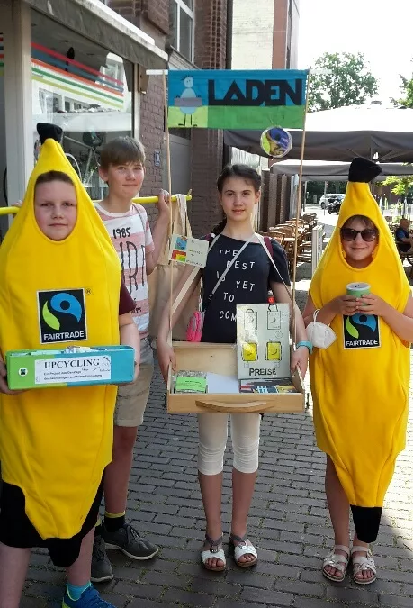 (Up)Cycling: Pop-Up-Store zum Thema Fairtrade