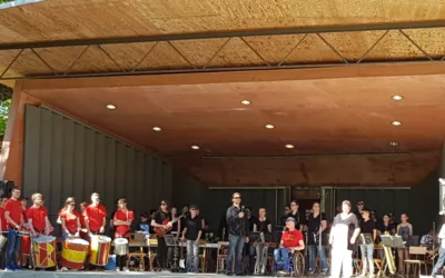 Big Band, Junior Big Band und Konga Quings überzeugen beim Forstgartenkonzert