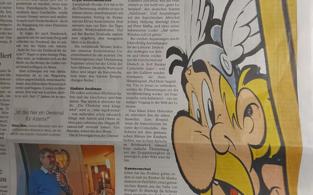 Asterix ist ein Klever!