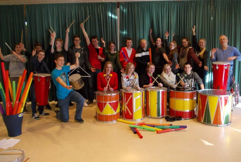 Percussiontage 2015 der Konga Quings auf dem Wolfsberg