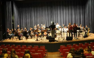 Chor und Big Band des Konrad-Adenauer-Gymnasiums folgten einer Einladung des Landesjugendjazzorchesters