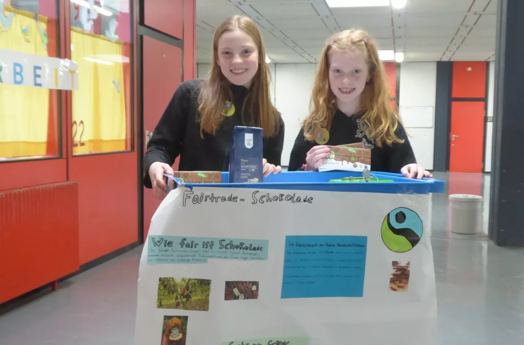 Fairtrade-Verkauf am Elternsprechtag
