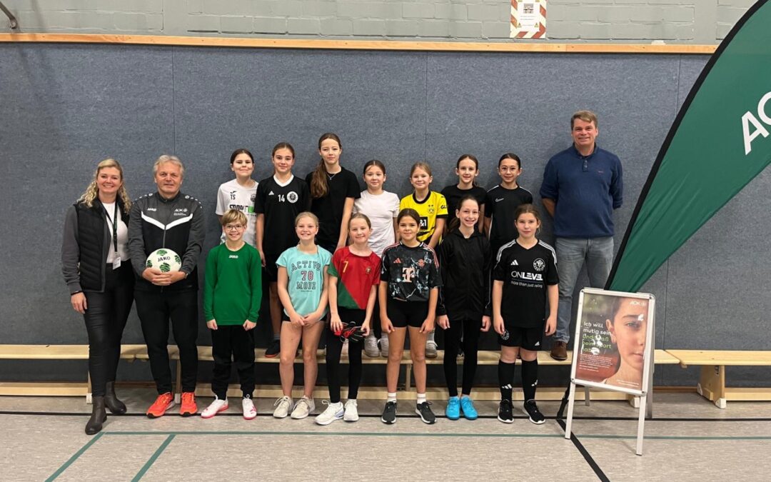 Sportlicher Besuch am Konrad-Adenauer-Gymnasium