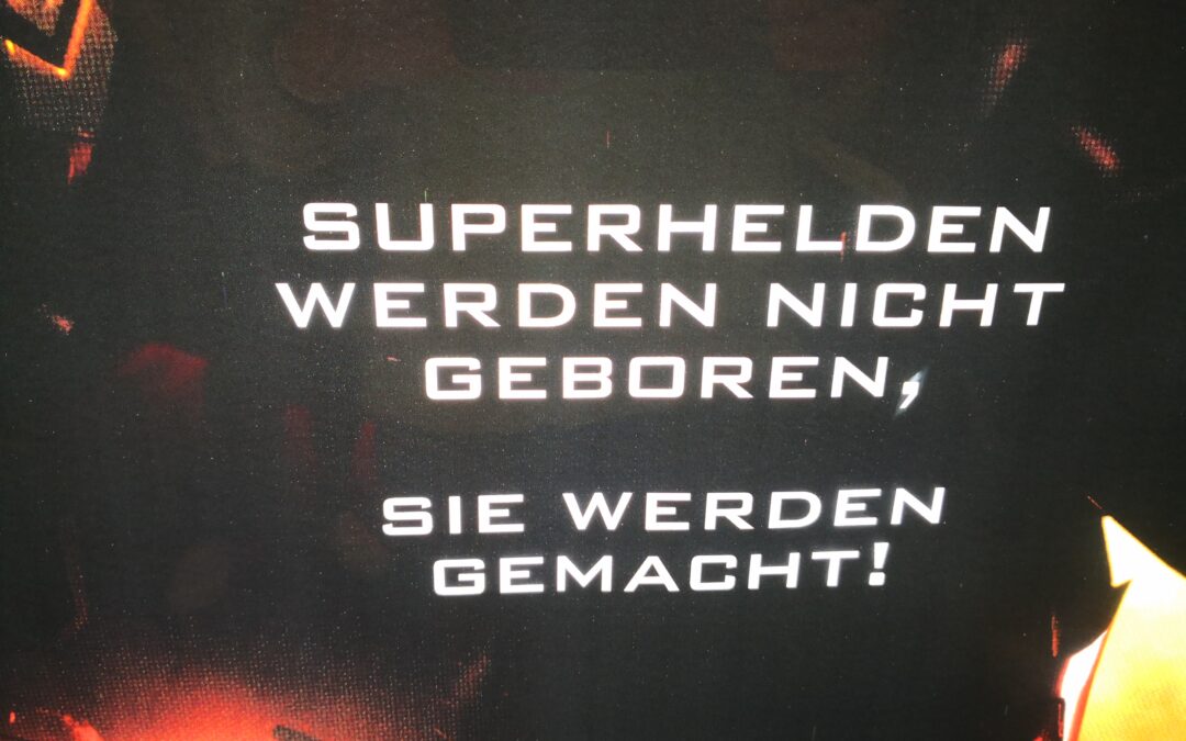 Sie düsen über den Himmel und halten die Schurken in Schach – Superheroes