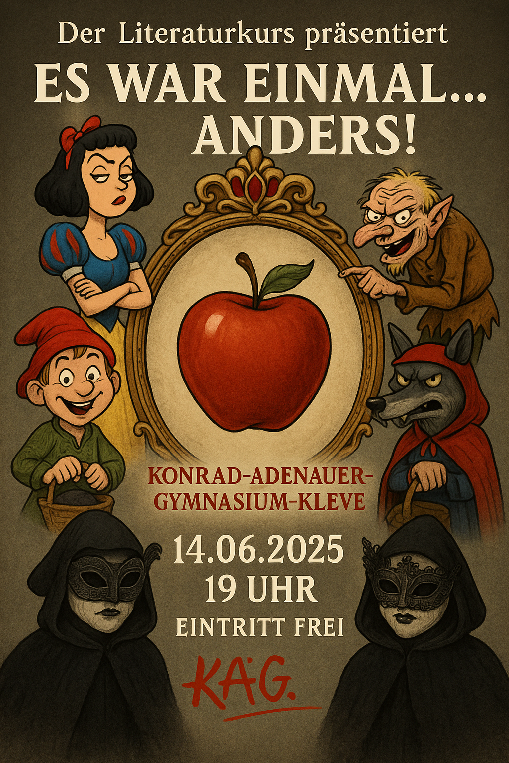 1. Plakat Es war einmal 2025