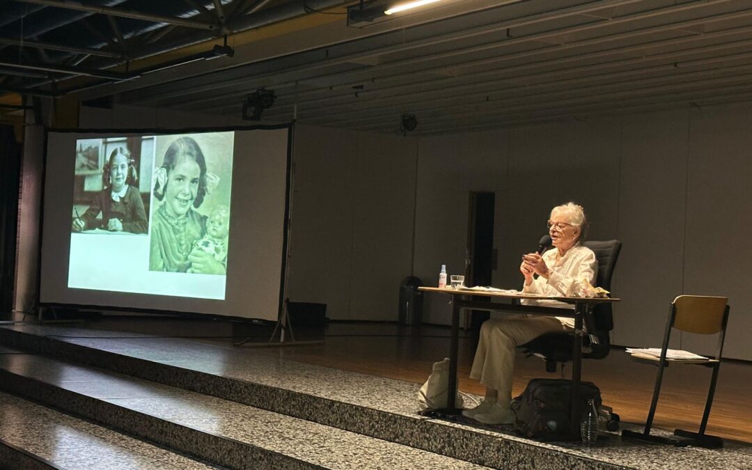 Bericht über den Besuch einer Zeitzeugin des Holocaust