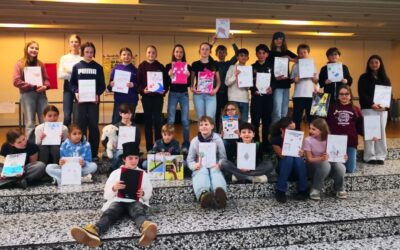 Große Arbeiten der 6. Montessori-Klasse