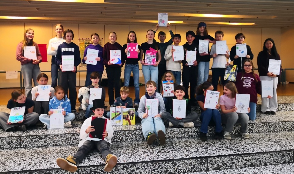 Große Arbeiten der 6. Montessori-Klasse