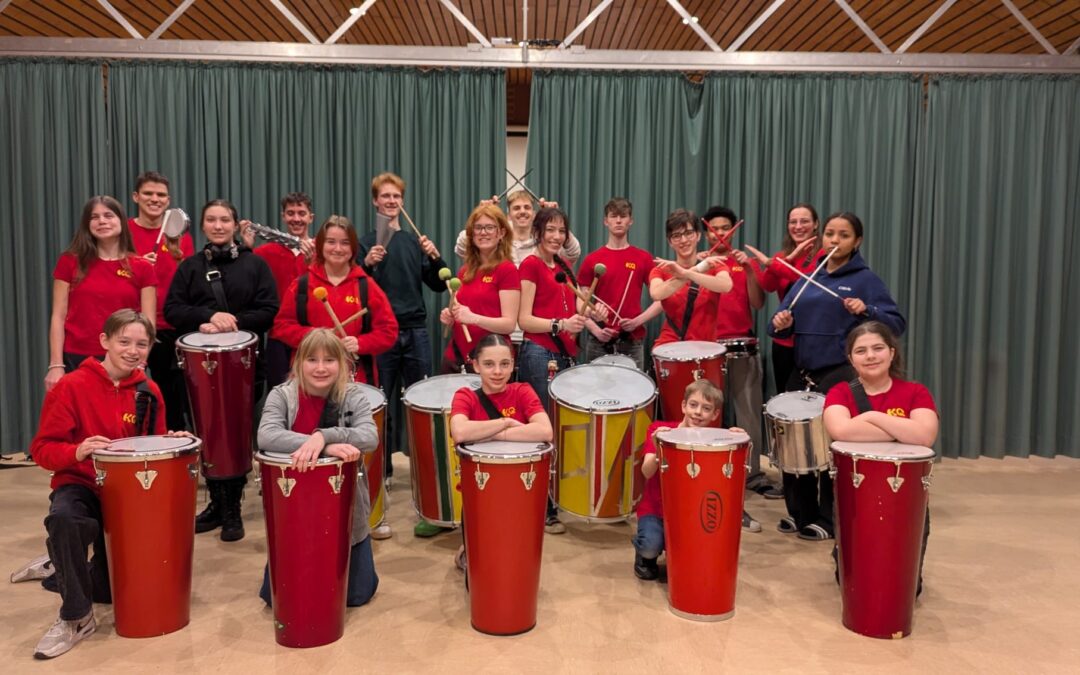 Konga Quings beim Inklusionsmarsch in Kleve